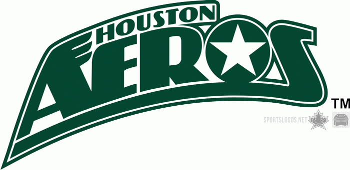 Houston Aeros 2006 07-2012 13 Wordmark Logo iron on transfers for clothing